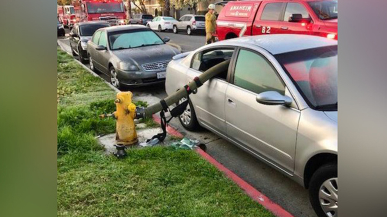 This Is What Happens If You Park In Front Of A Fire Hydrant