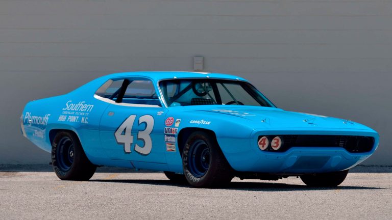 Richard Petty’s Plymouth Superbird And Road Runner Head To Auction