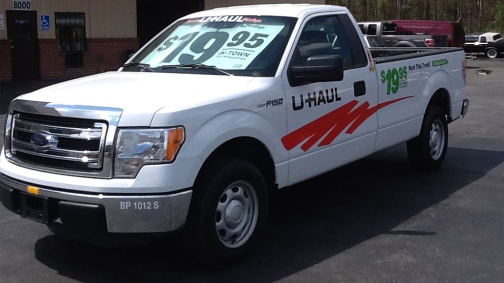 U haul hotsell rental vans