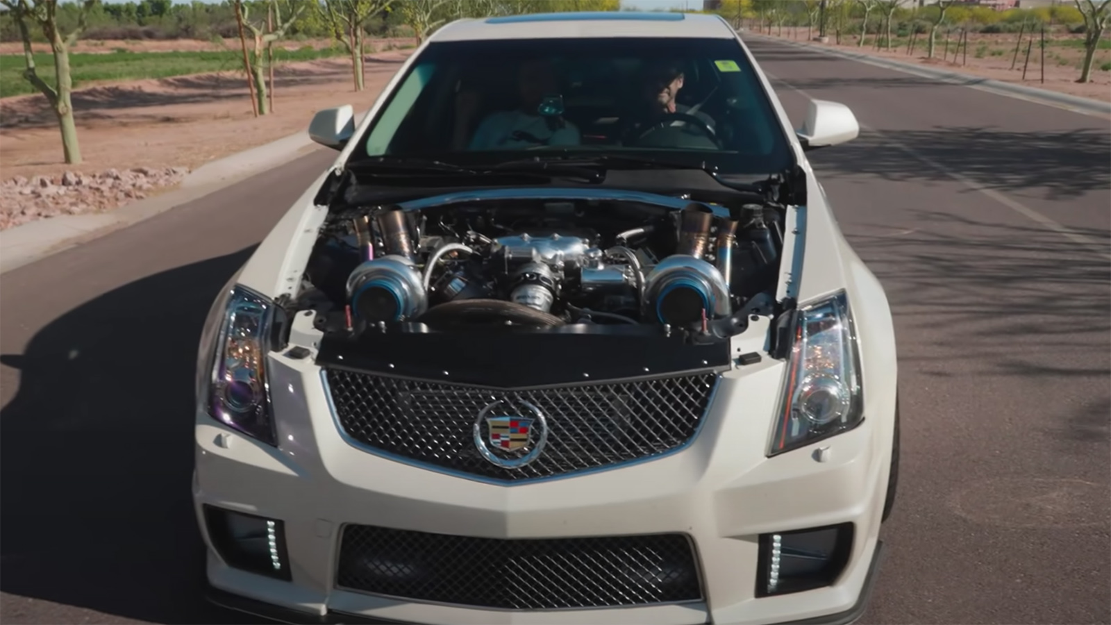 Monstrous Twin-Turbo Cadillac CTS-V Delivers 1,800 Horsepower