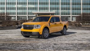 General Motors Considering Developing an Electric Compact Truck to Rival  the Ford Maverick