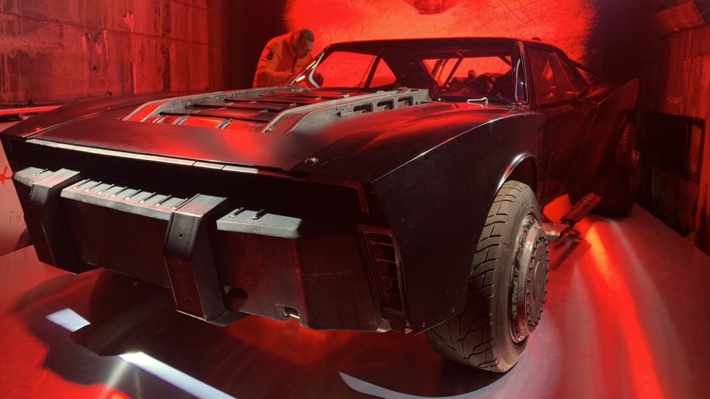 Latest Batmobile for 'The Batman' movie is mid-engine muscle car
