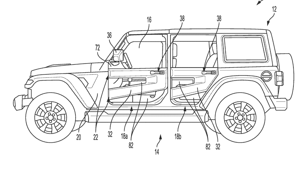 jeep wrangler 4 door sketch