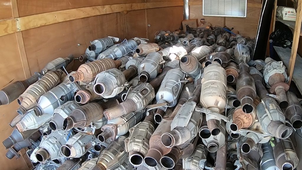 Catalytic converter deals raid