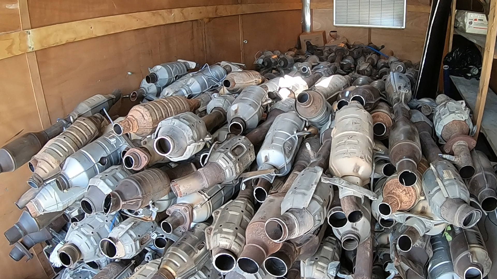 Houston Police Uncover 1 Million In Stolen Catalytic Converters