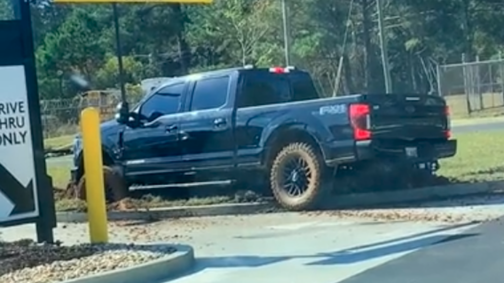 Watch These Formula 1 Drivers Send It In Their First Monster Truck