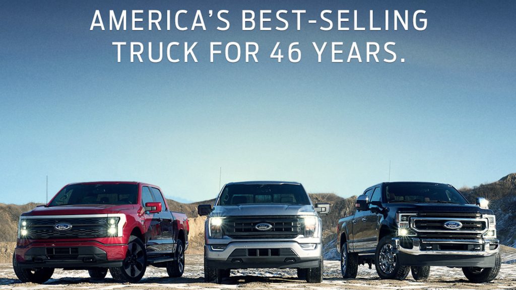 Ford F-Series Celebrates 46th Consecutive Year as America’s Top-Selling ...