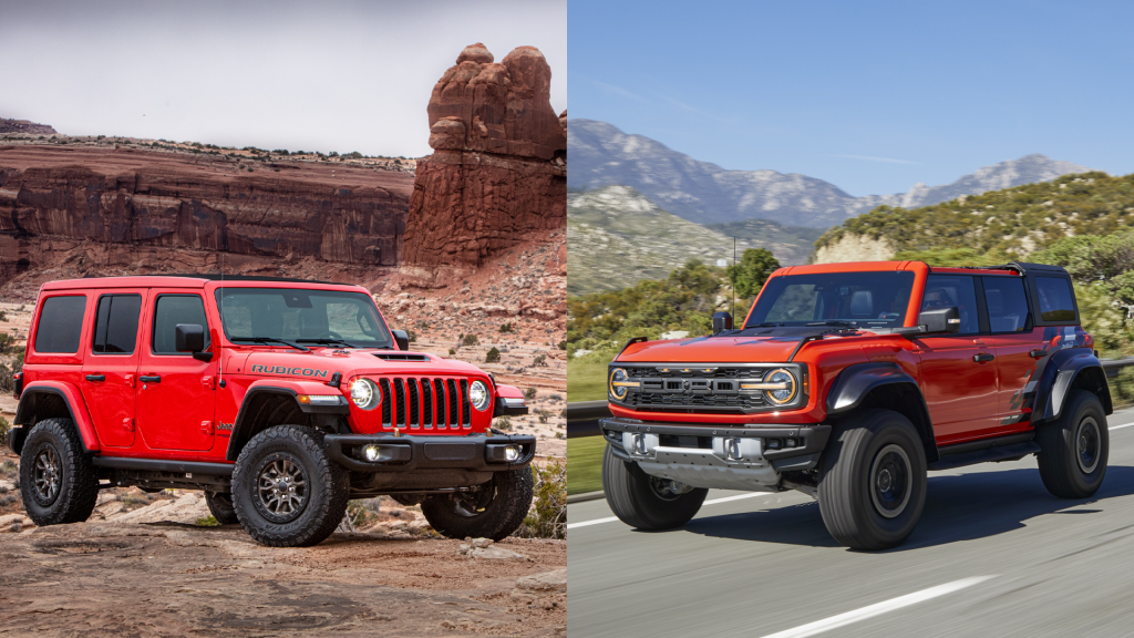 Jeep Wrangler vs Ford Bronco