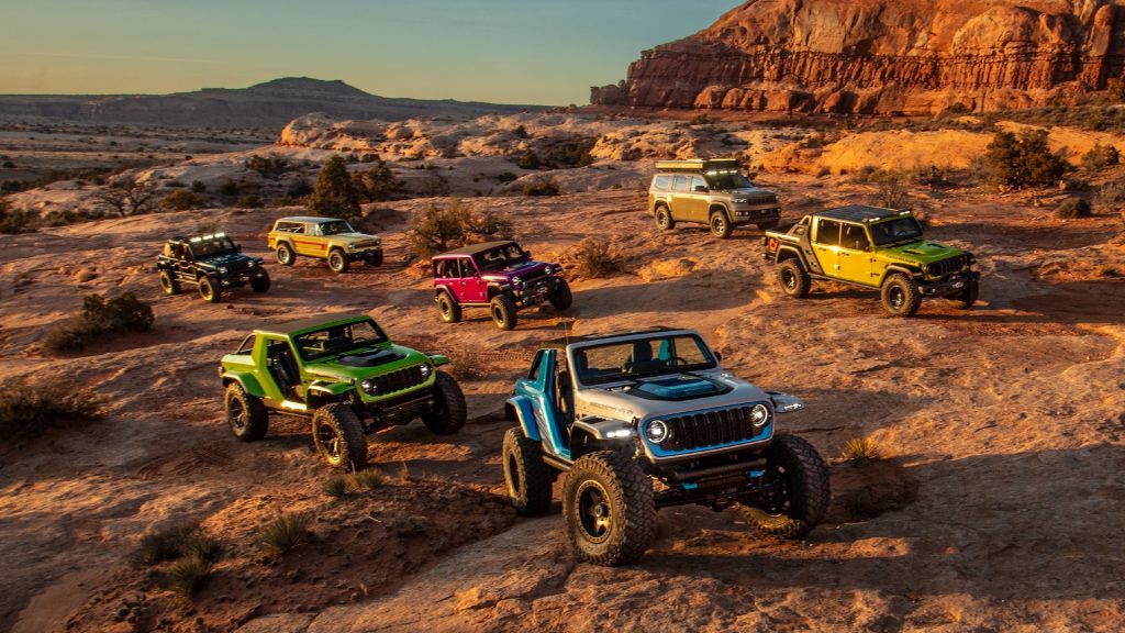 2023 Easter Jeep Safari lineup of Jeep® brand concept vehicles