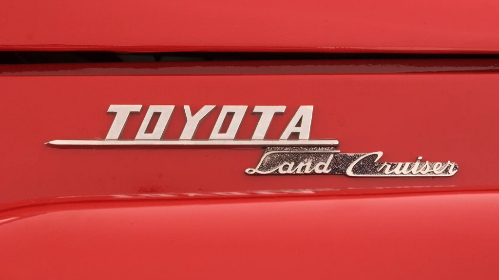 Toyota Land Cruiser badge