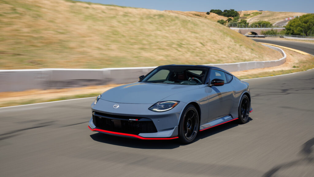 The 2024 Nissan Z NISMO builds on the capabilities of the Z Sport and Performance grades to deliver an exhilarating track-ready experience for enthusiast drivers.