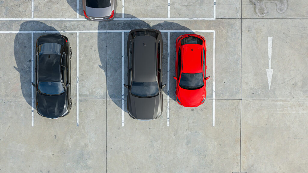 The Easiest Way to Reverse Into a Parking Space