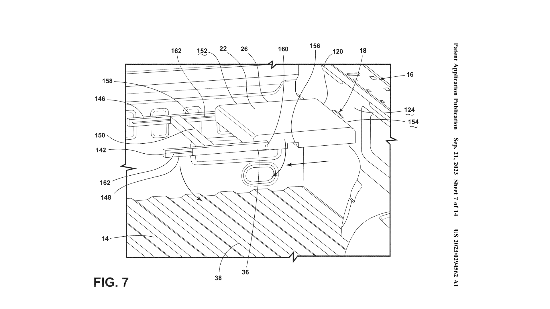 New Ford Truck Beds Could Have Fold-Out Seats Built Into Them