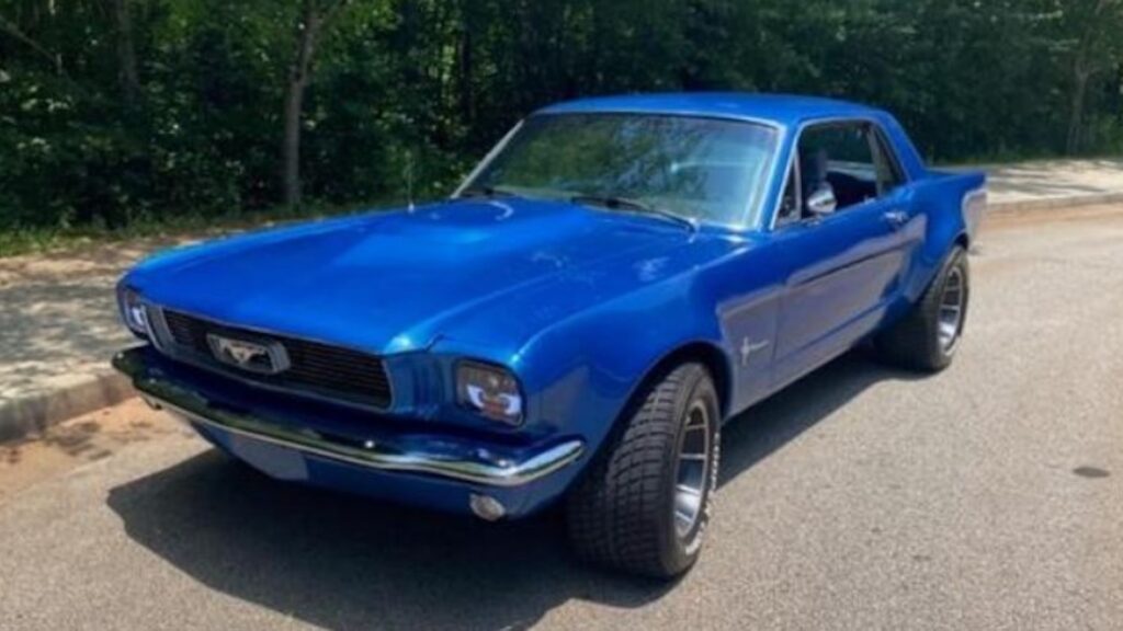 1965 Ford Mustang | image via the Gwinnett County Police Department