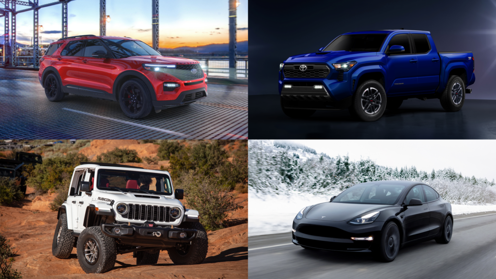 The 10 Best-Selling Vehicles in America in 2023