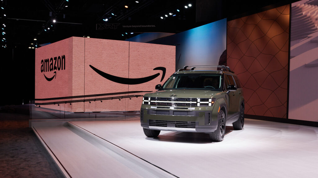Hyundai and Amazon announce new partnership at the 2023 Los Angeles Auto Show