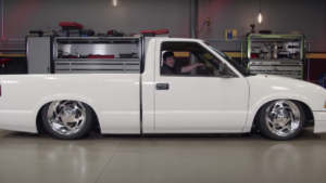 From Trashy To Flashy: How To Transform a Stock Chevy S10 Into a Sleek and Slammed Mini Truck