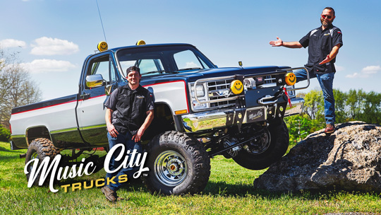 Hosts of Music City Trucks