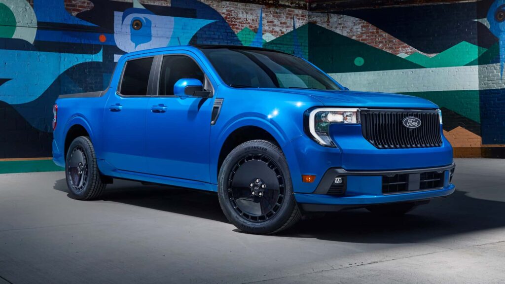 Ford Motor Company has just rolled out its newly redesigned 2025 Maverick pickup, which now boasts a suite of technological advancements, performance upgrades, and hybrid options. (Ford)