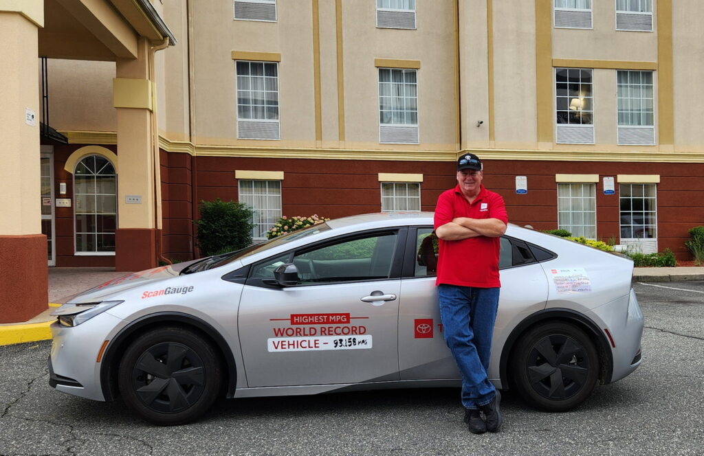 In the summer of 2024, Wayne Gerdes embarked on a remarkable trip from Los Angeles City Hall to New York City Hall. Covering 3,211.7 miles, Gerdes averaged a jaw-dropping 93.158 MPG, far surpassing the previous record of mid-70s MPG. Fuel Efficiency. 