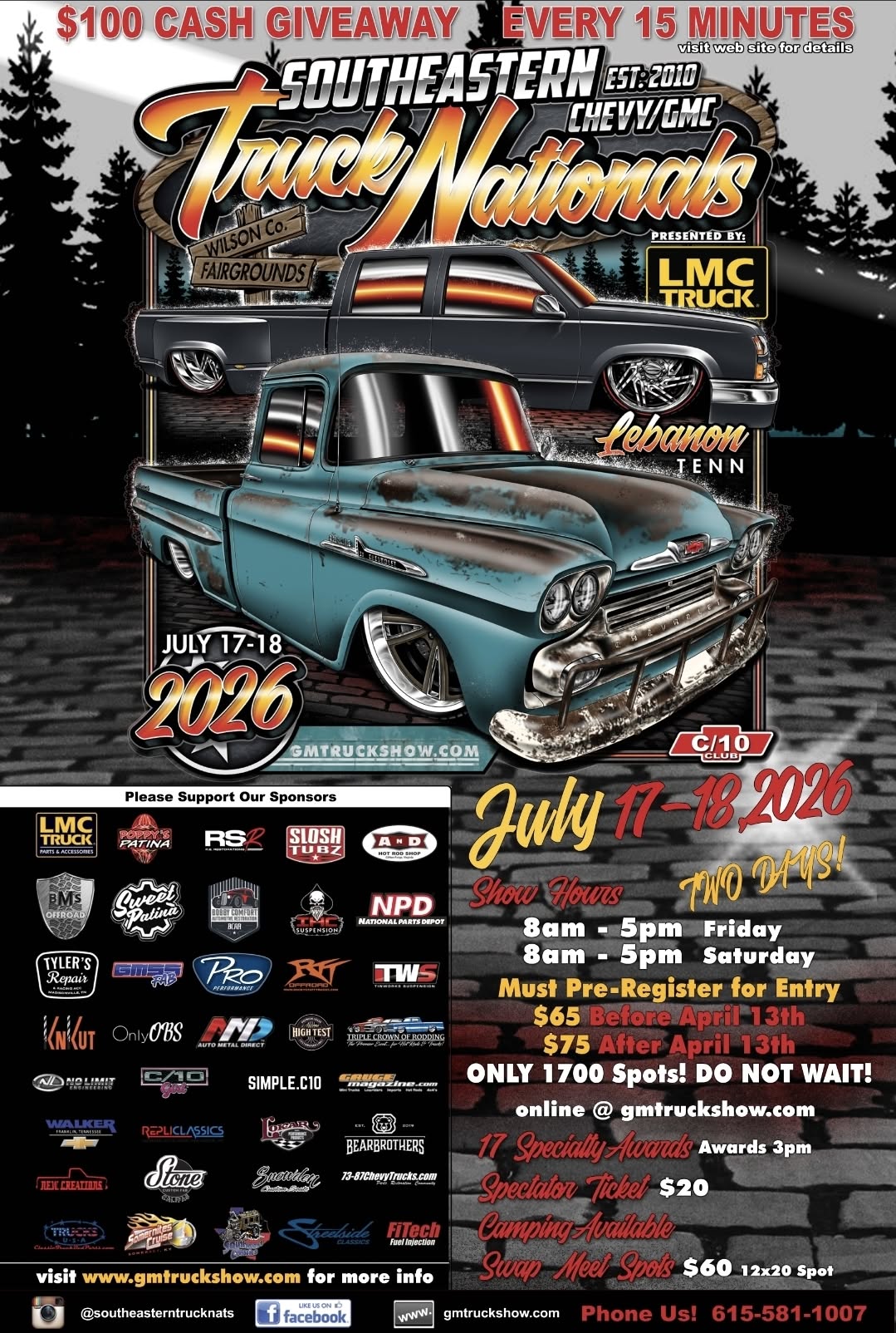 The Southeastern Chevy/GMC Truck Nationals