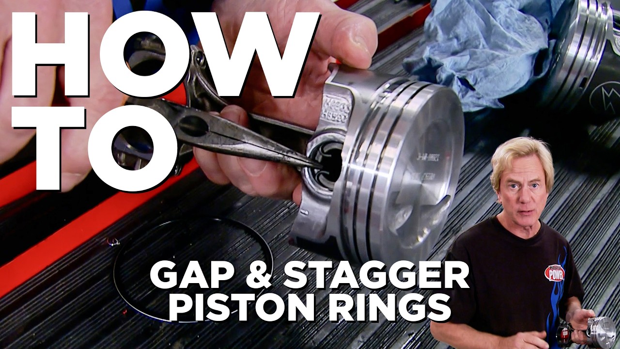 How To Gap and Stagger Piston Rings