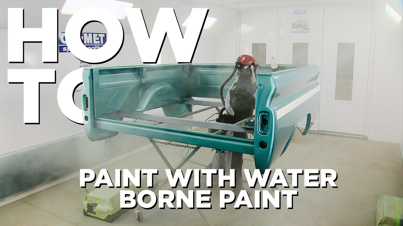 How To Paint With Water Borne Paint